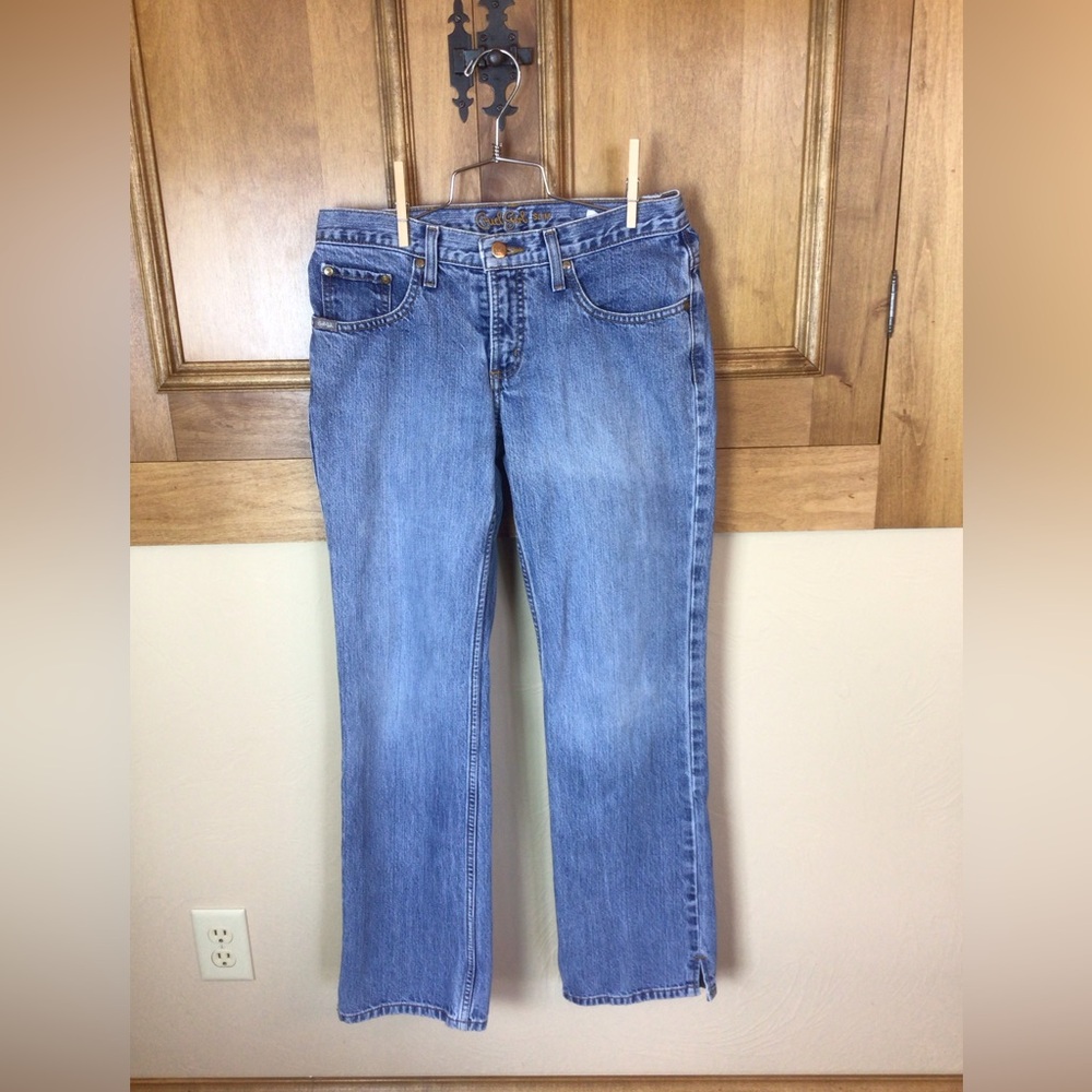 Cruel Girl Slim Juniors 5 Reg straight western denim jeans